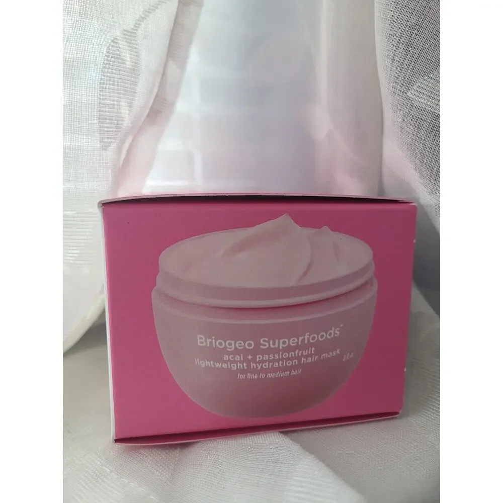 ​Briogeo Superfoods Acai + Passionfruit Lightweight Hydration Hair Mask 8 floz